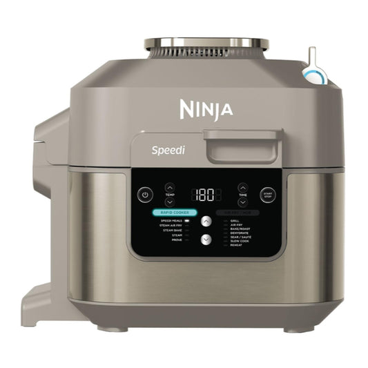Ninja Speedi ON500EUSTGD Olla Eléctrica 10 en 1 con Freidora de Aire, 5,7 L, Piedra Dorada