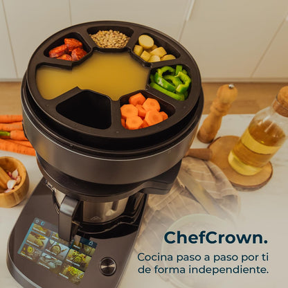 Cecotec Mambo CooKing Unique Robot de Cocina 2200 W, 45 Funciones, Jarra 4,5 L y Recetas Guiadas